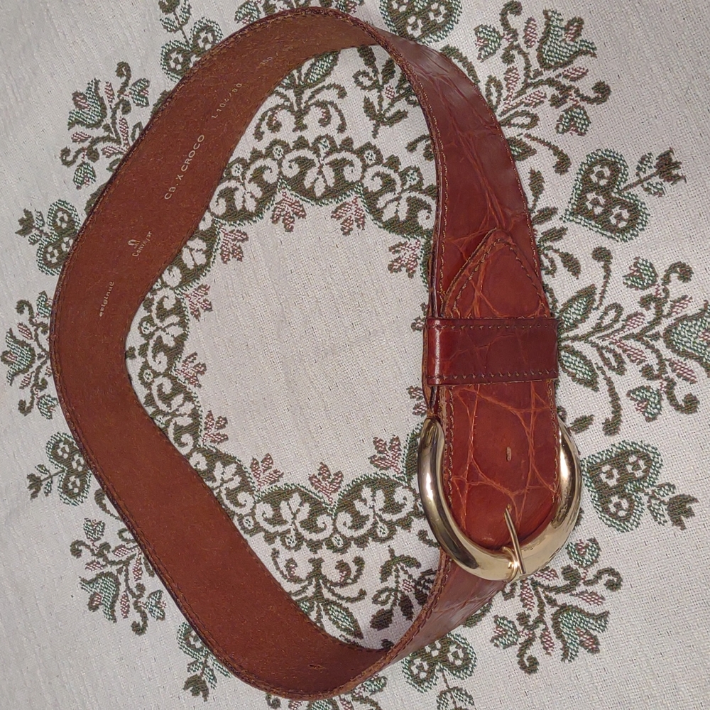 Original Conveyor Women's Brown Belt Size L